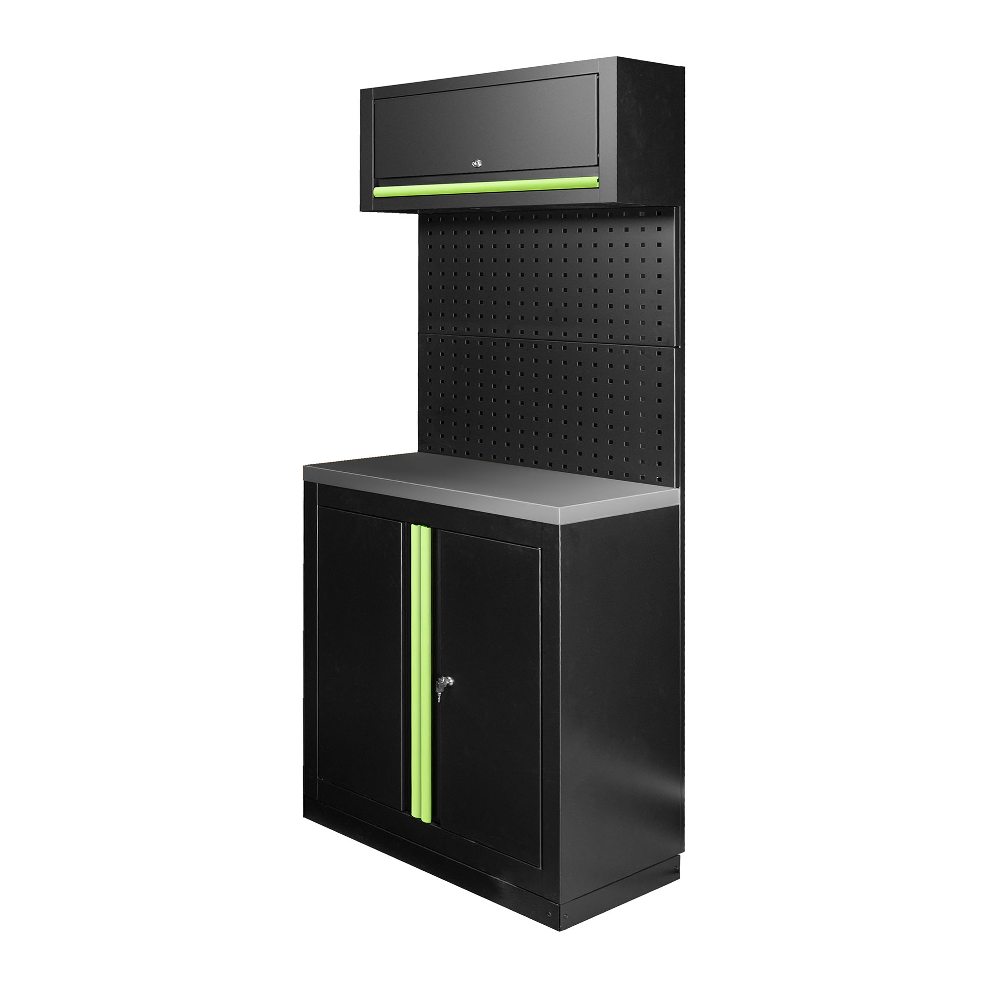 Conjunto de Móveis Modulares JBM 7 Peças 680x500x1950mm Aço Inoxidável Conjunto de Móveis Modulares JBM 7 Peças 680x500x1950mm Aço Inoxidável