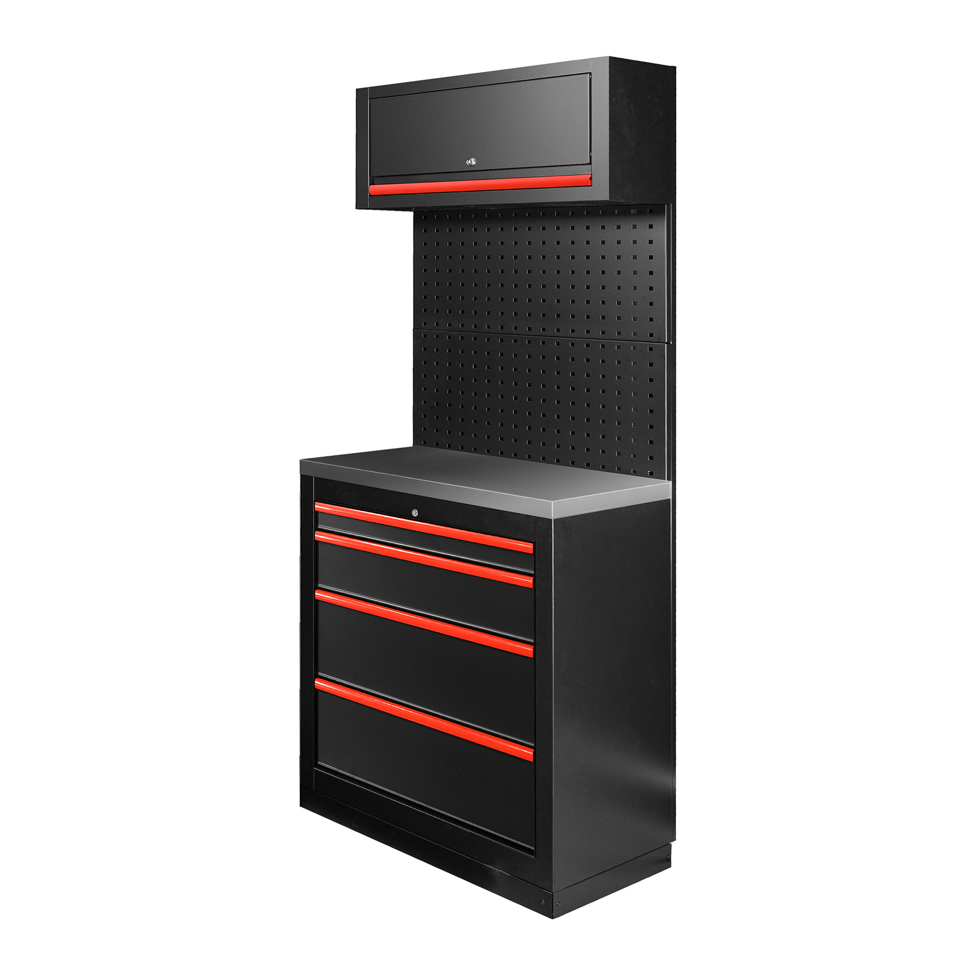 Conjunto de Mobiliário Modular de Oficina 7 Peças JBM 680x500x1950mm Conjunto de Mobiliário Modular de Oficina 7 Peças JBM 680x500x1950mm