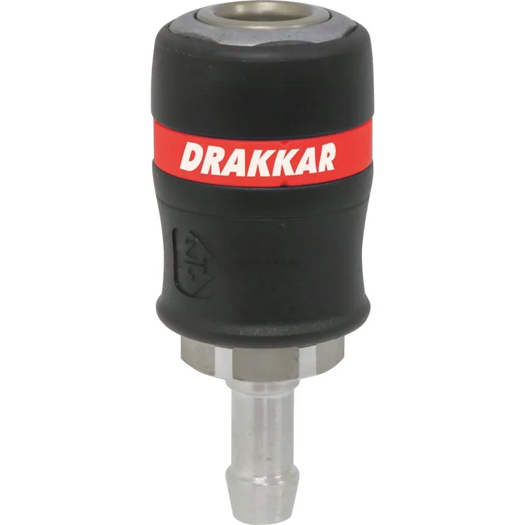 Acoplamento Rápido de Segurança DRAKKAR 11mm para Tubo 13mm 250m³/h Blister