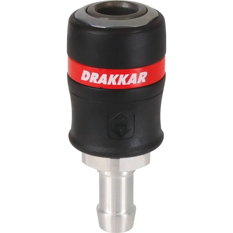 Acoplamento Rápido de Segurança DRAKKAR 11mm para Tubo 16mm 250m³/h Blister