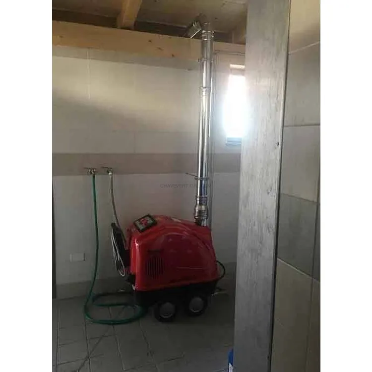 Adaptador de Chaminé SCHNEIDER Ø130mm Inox 175mm