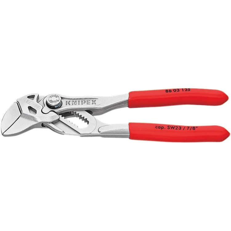 Alicate Chave KNIPEX 125mm com Botão de Regulação Alicate Chave KNIPEX 125mm com Botão de Regulação