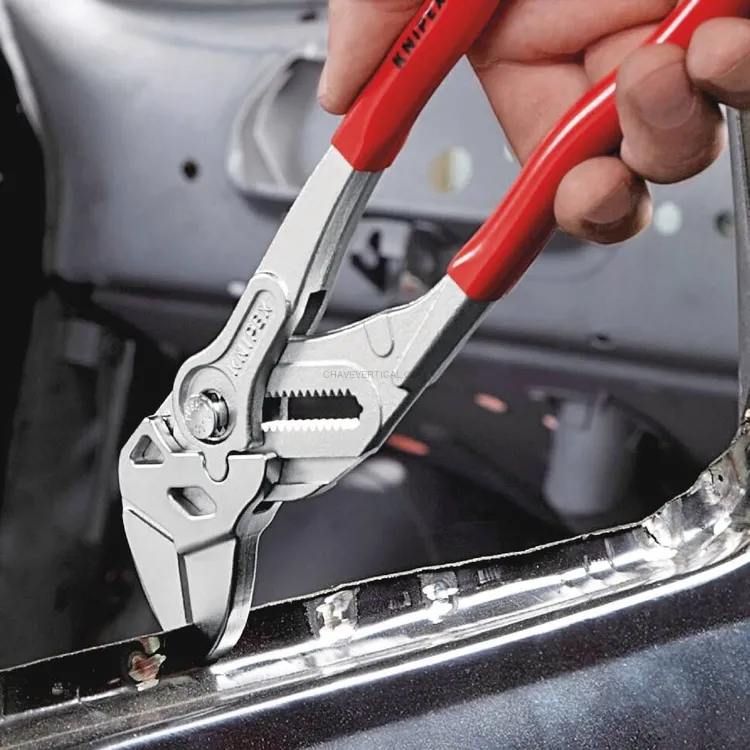 Alicate Chave KNIPEX 150mm com Botão de Regulação