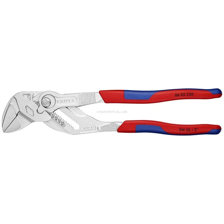 Alicate-Chave KNIPEX 250mm Abertura 52mm Alicate-Chave KNIPEX 250mm Abertura 52mm