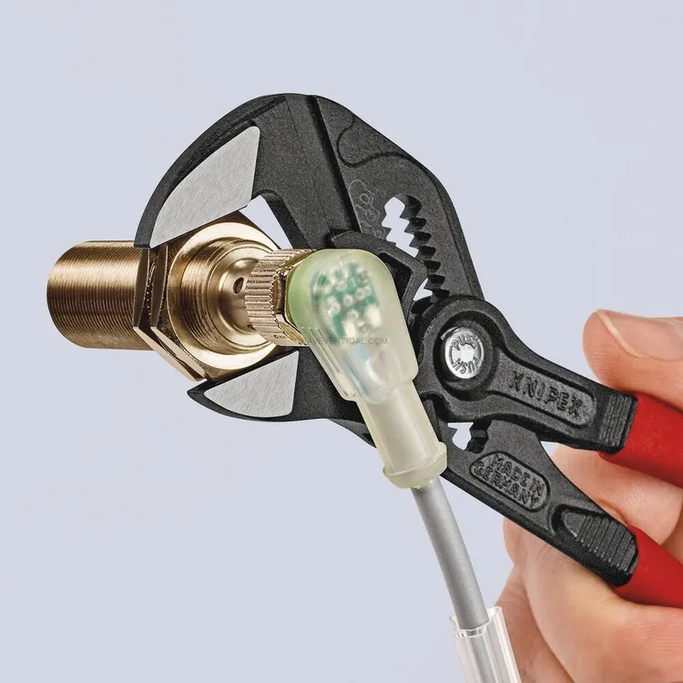 Alicate Chave KNIPEX 250mm Abertura 52mm em Cartela