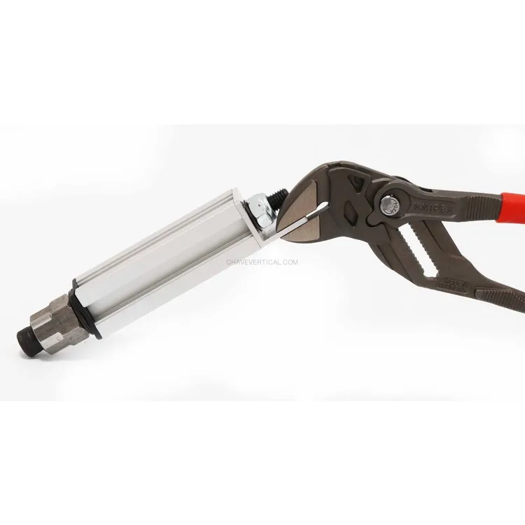 Alicate Chave KNIPEX 250mm com Graduação Laser