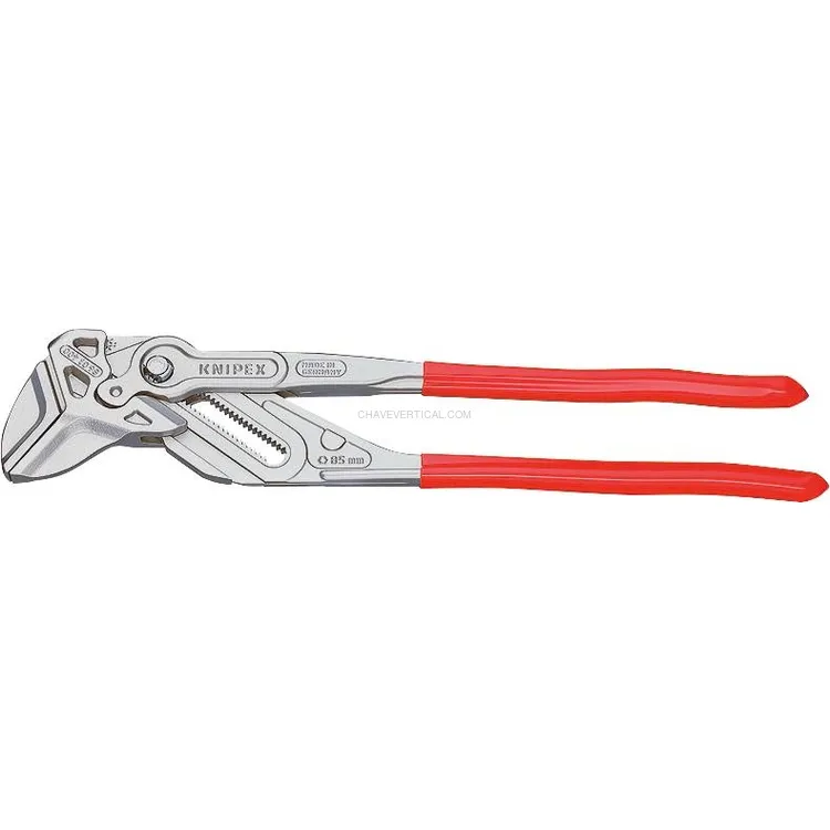 Alicate Chave KNIPEX 400mm com Botão de Regulação Alicate Chave KNIPEX 400mm com Botão de Regulação