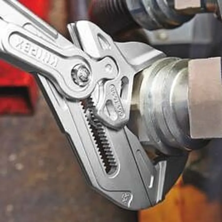 Alicate Chave KNIPEX 400mm com Botão de Regulação