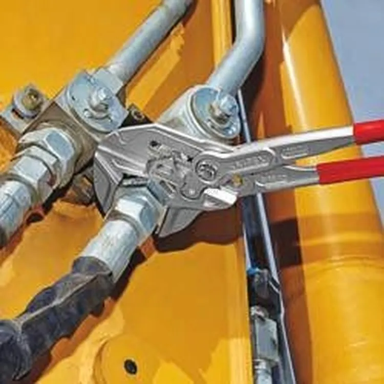 Alicate Chave KNIPEX 400mm com Botão de Regulação