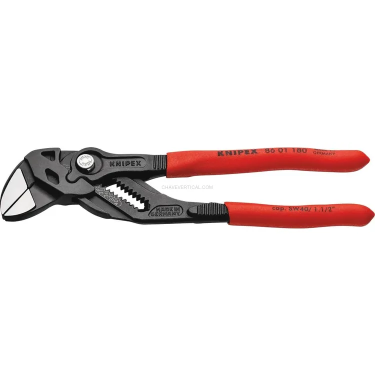 Alicate-Chave KNIPEX 86 01 180 180mm 40mm Alicate-Chave KNIPEX 86 01 180 180mm 40mm