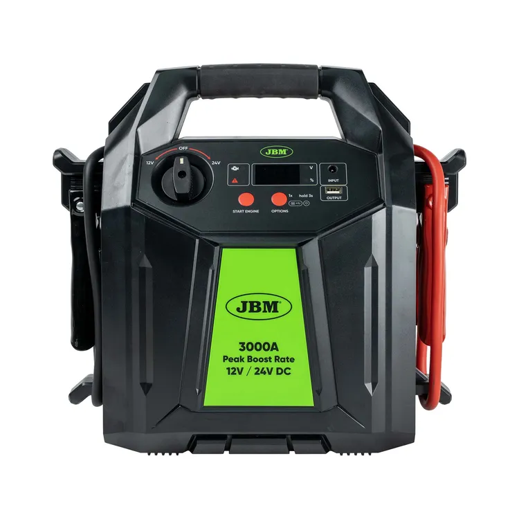 Arrancador de Veículos Multifunção JBM 12/24V 48.000mAh