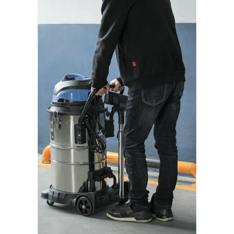 Aspirador Água e Pó SCHNEIDER 50 L 230 V 1200 W Inox