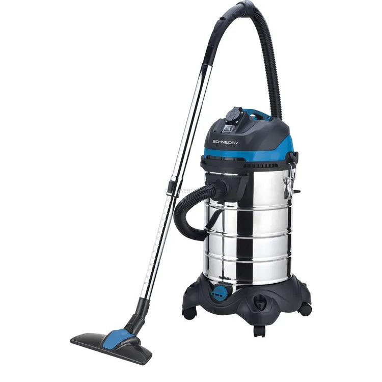 Aspirador de Água e Pó SCHNEIDER 30 L 220-240 V 1200 W Inox Aspirador de Água e Pó SCHNEIDER 30 L 220-240 V 1200 W Inox