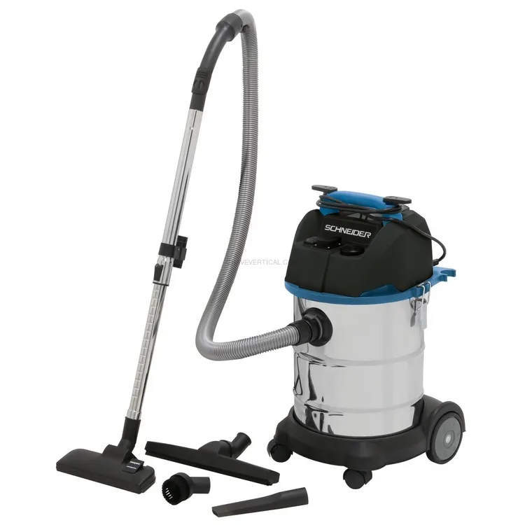 Aspirador de Líquidos e Poeiras SCHNEIDER 30 L 1200 W 220-240 V Inox Aspirador de Líquidos e Poeiras SCHNEIDER 30 L 1200 W 220-240 V Inox