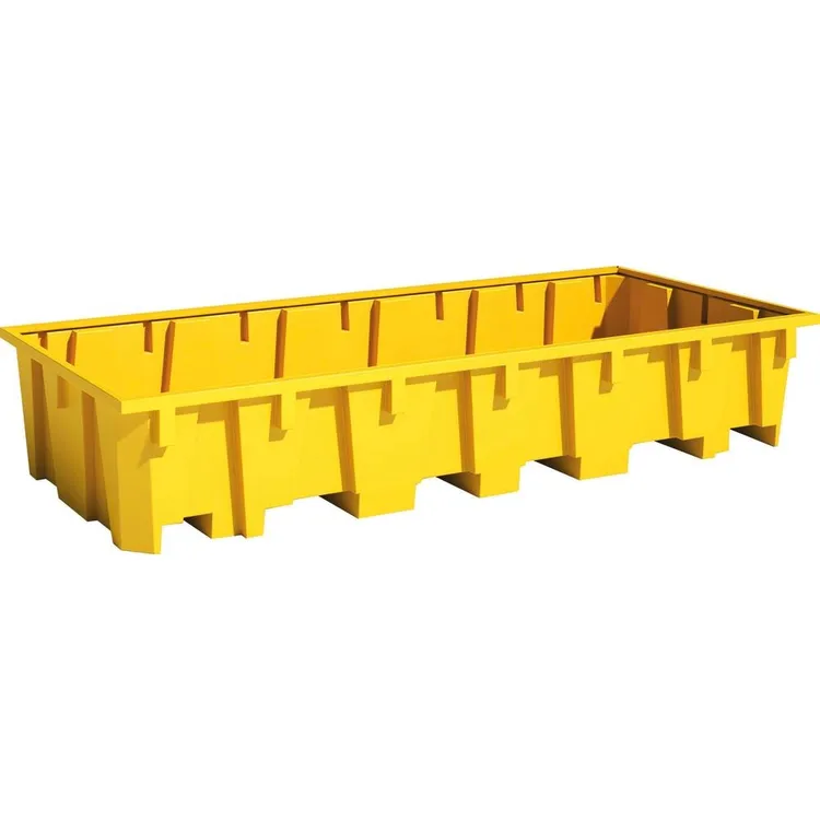 Bacia de Retenção 1650L PE DRAKKAR para Estantes L3280mm Bacia de Retenção 1650L PE DRAKKAR para Estantes L3280mm