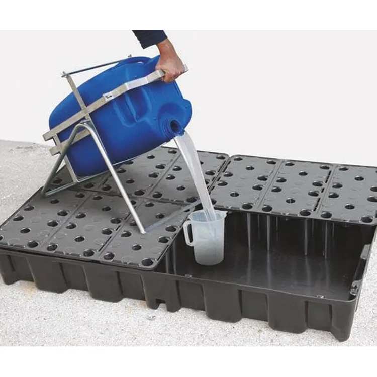 Bacia de Retenção Modular CEMO PE 120L 500kg 1200x800x170mm