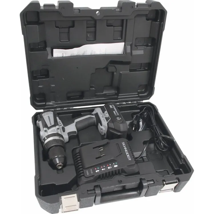 Berbequim Aparafusadora de Percussão SCHNEIDER Brushless 20V 60Nm