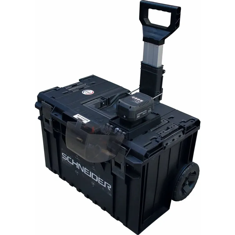 Bomba de Gasóleo SCHNEIDER 20V 45L/min 5Ah com Trolley