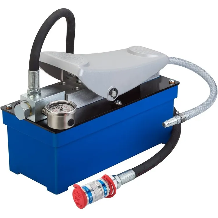 Bomba Hidropneumática VIGOR 700bar 1,3L com Pedal Pneumático