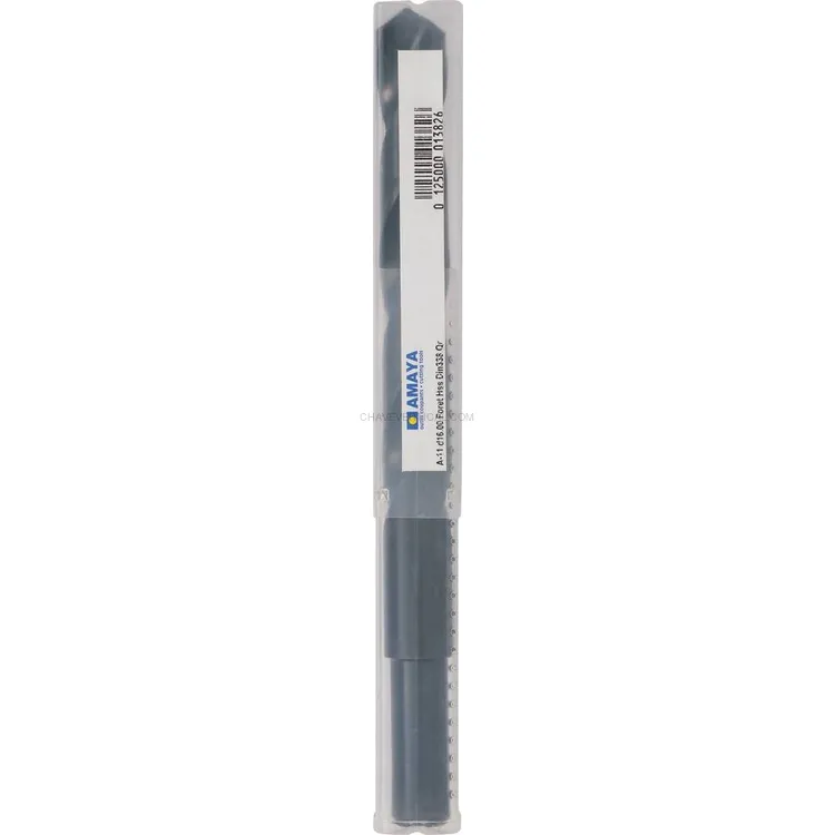 Broca HSS para Metal DRAKKAR 16mm Haste Reduzida 12,7mm