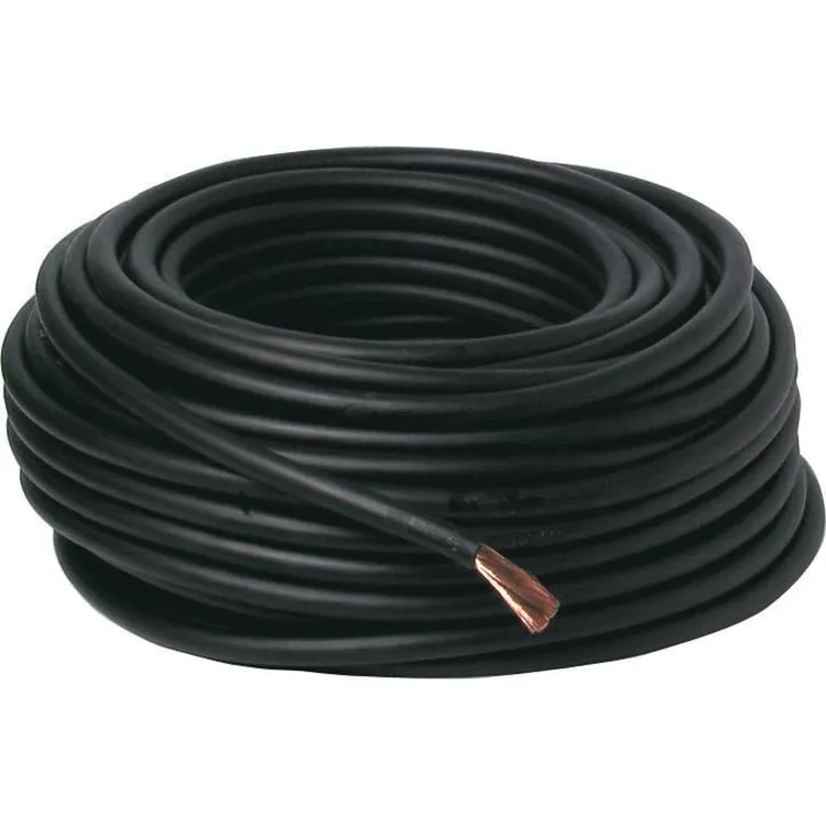 Cabo Flexível de Cobre H07V-K KARZAN 50mm² Preto 50m