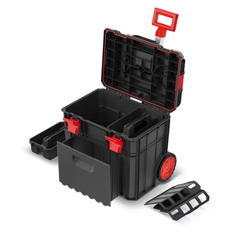 Caixa com rodas POWERED KXB604050D 54,6x38x51cm 50kg Caixa com rodas POWERED KXB604050D 54,6x38x51cm 50kg