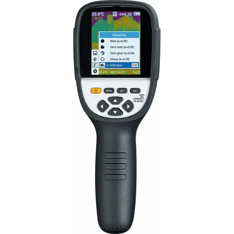 Câmara Térmica LASERLINER -20 a 350°C 220x160px 9Hz