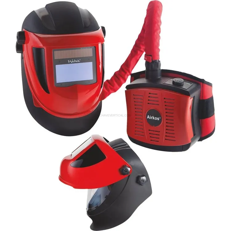 Capacete de Soldadura Automático Ventilado WELTEK DIN 9-13 Visão 93x43mm Capacete de Soldadura Automático Ventilado WELTEK DIN 9-13 Visão 93x43mm