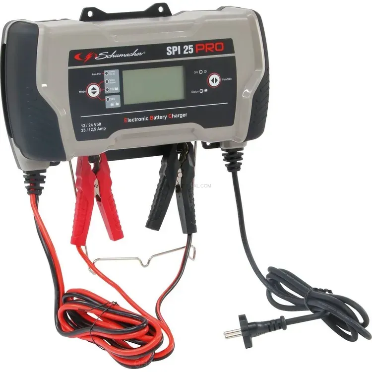 Carregador de Bateria Automático SCHMUCHER SPI 25 PRO 12/24V 25A Carregador de Bateria Automático SCHMUCHER SPI 25 PRO 12/24V 25A