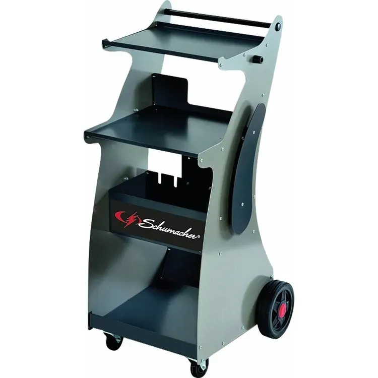 Carrinho para Carregadores de Bateria e Diagnóstico SCHMUCHER 3 Prateleiras 540x560x1120mm Carrinho para Carregadores de Bateria e Diagnóstico SCHMUCHER 3 Prateleiras 540x560x1120mm