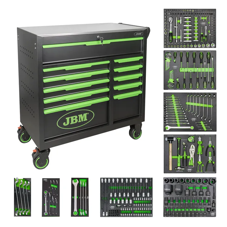 Carro de Ferramentas 11 Gavetas JBM 172 Peças Carro de Ferramentas 11 Gavetas JBM 172 Peças