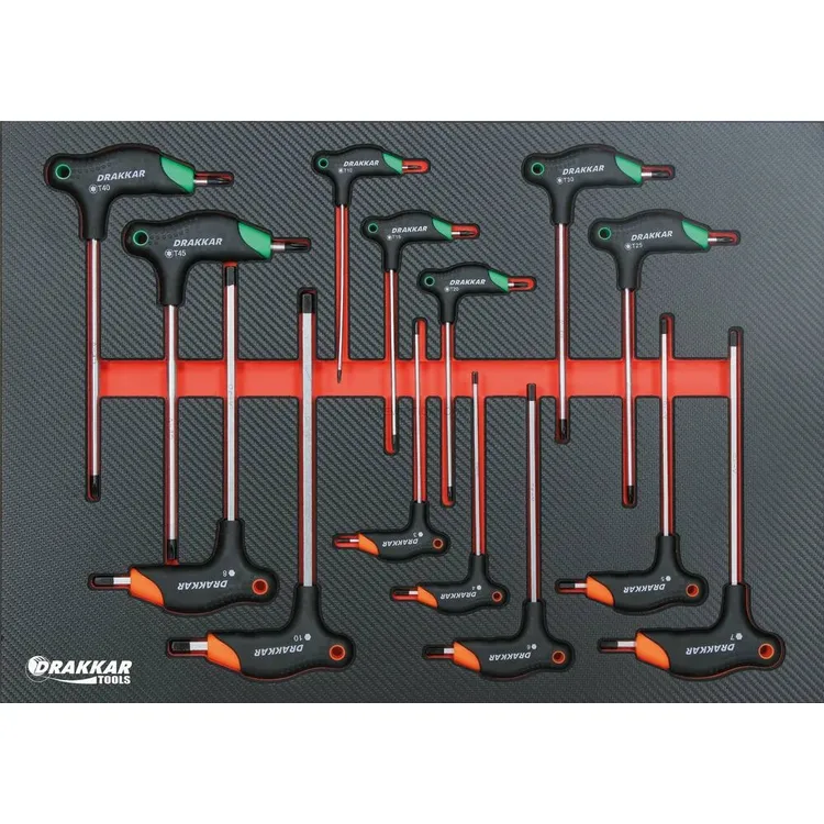 Carro de Ferramentas DRAKKAR 7 Gavetas com 162 Ferramentas 680x460x1005mm