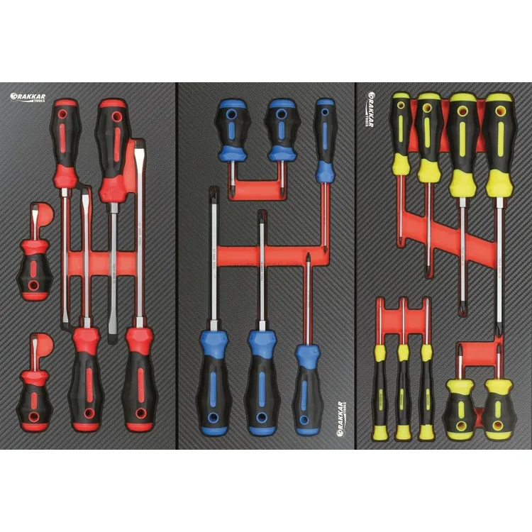 Carro de Ferramentas DRAKKAR 7 Gavetas com 168 Ferramentas 680x460x1005mm