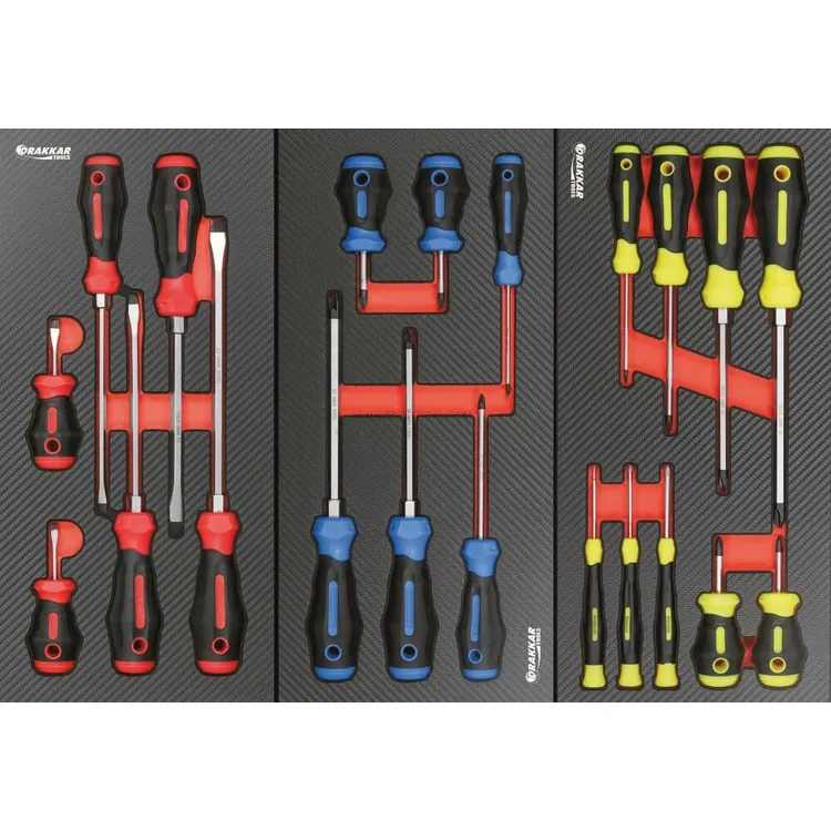 Carro de Ferramentas DRAKKAR 7 Gavetas com 171 Ferramentas 680x460x1005mm