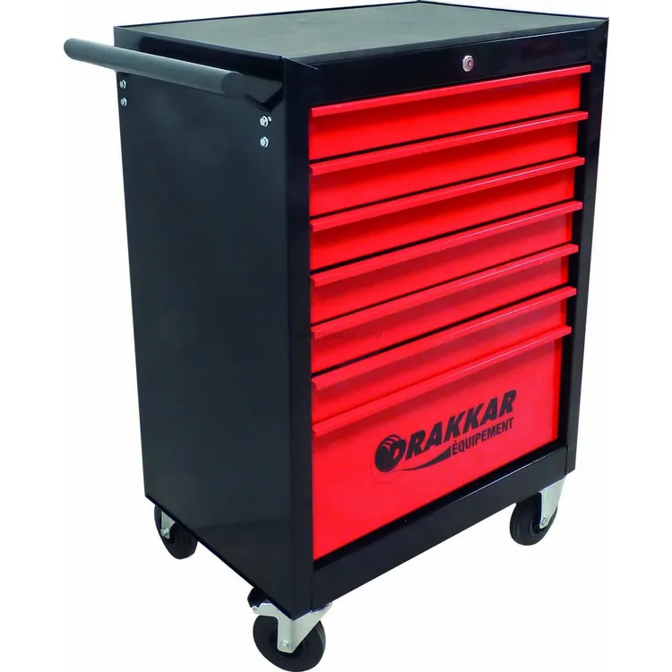 Carro de Ferramentas DRAKKAR 7 Gavetas com 176 Peças 680x460x1005mm Carro de Ferramentas DRAKKAR 7 Gavetas com 176 Peças 680x460x1005mm