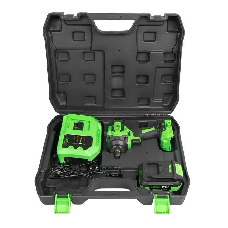 Carro de Ferramentas JBM 7 Gavetas Verde com Pistola de Impacto 1/2'' 800NM Ref. 531E