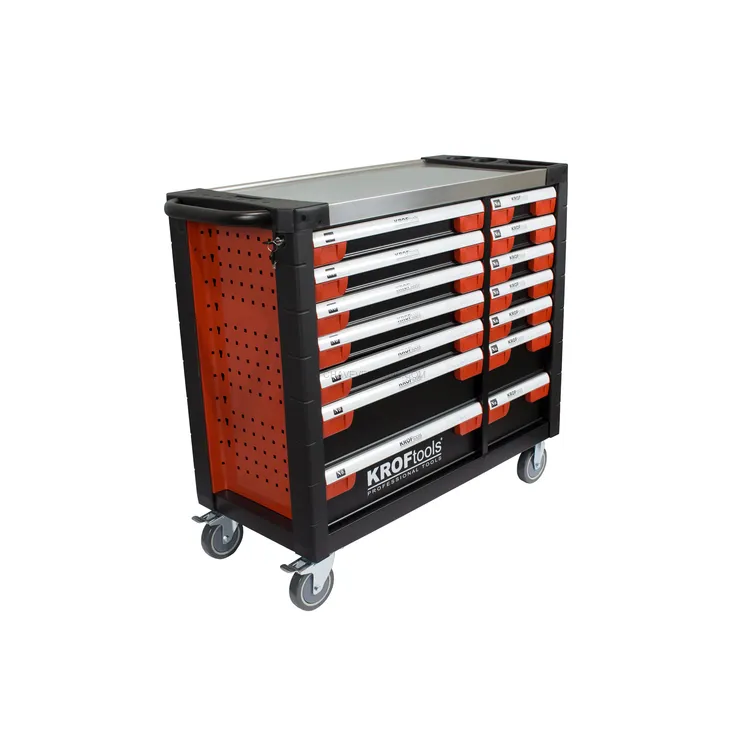 Carro de Ferramentas KROFTOOLS 14 Gavetas 353 Peças