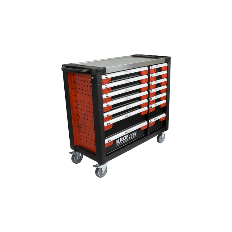 Carro de Ferramentas KROFTOOLS 14 Gavetas 355 Peças