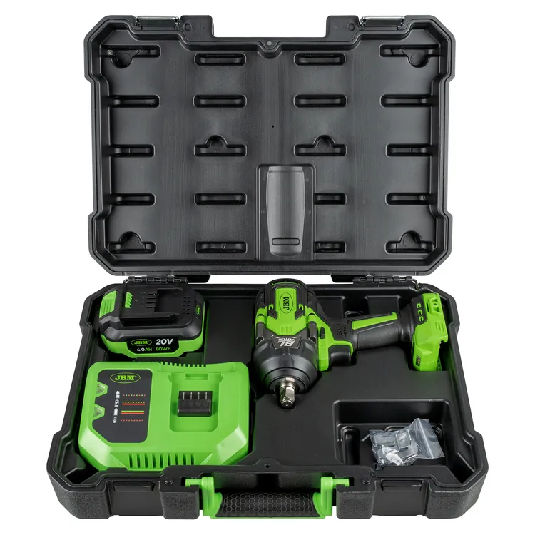 Carro de Ferramentas Modular JBM com Chave de Impacto 1/2'' 1000NM, Rebarbadora, Berbequim e Lâmpada LED