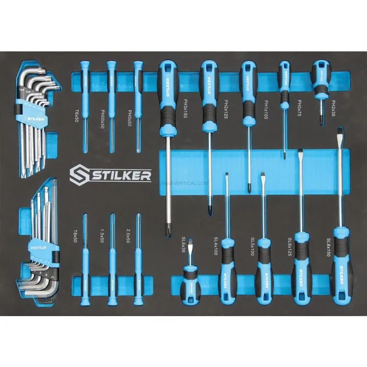 Carro de Ferramentas STILKER 5 Gavetas 153 Peças