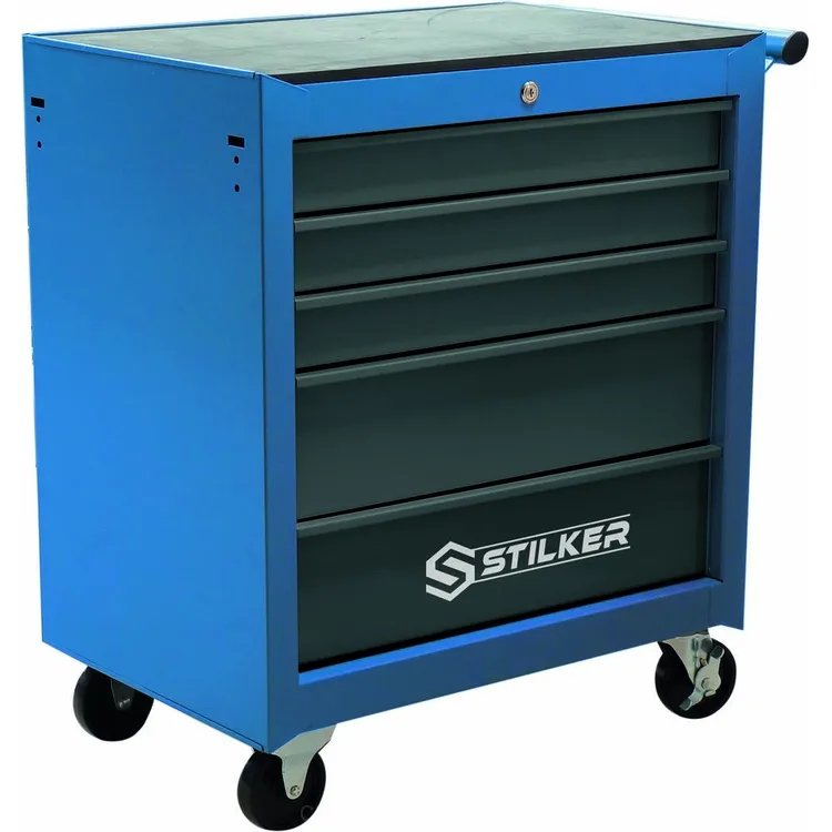 Carro de Ferramentas STILKER 5 Gavetas com 130 Ferramentas Carro de Ferramentas STILKER 5 Gavetas com 130 Ferramentas
