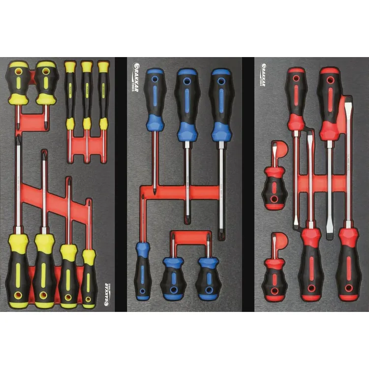 Carro de Oficina DRAKKAR 7 Gavetas com 237 Ferramentas 675x450x980mm