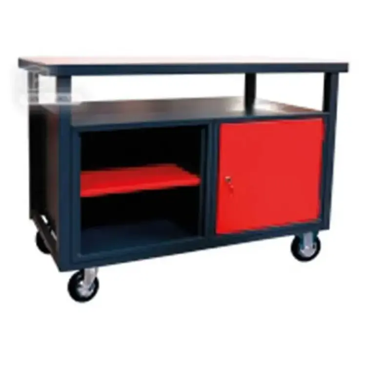 Carro de Trabalho METALWORKS DEWP1200T 400kg 1 Porta 2 Prateleiras Carro de Trabalho METALWORKS DEWP1200T 400kg 1 Porta 2 Prateleiras