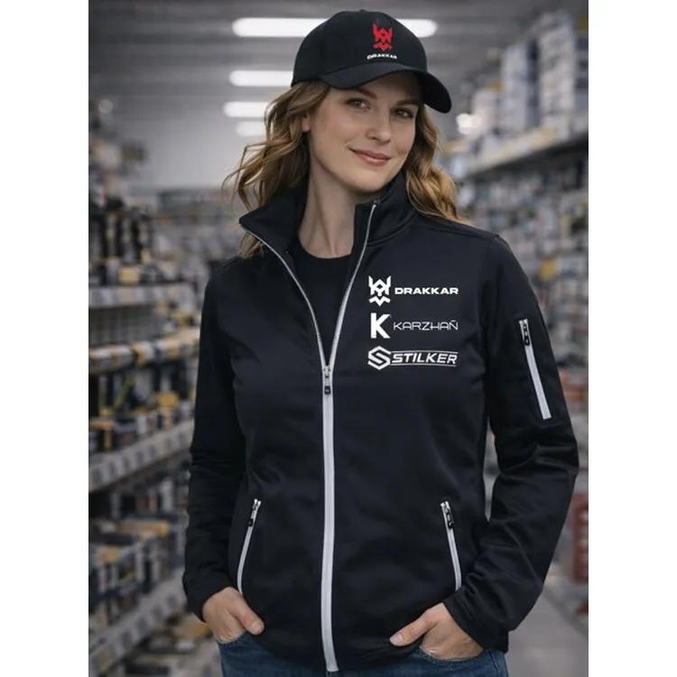 Casaco Softshell DRAKKAR Preto Tamanho XXL Mulher