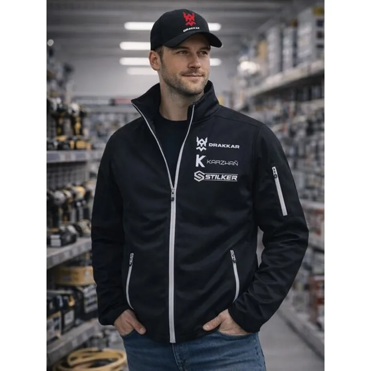 Casaco Softshell DRAKKAR Preto Tamanho XXXL Homem