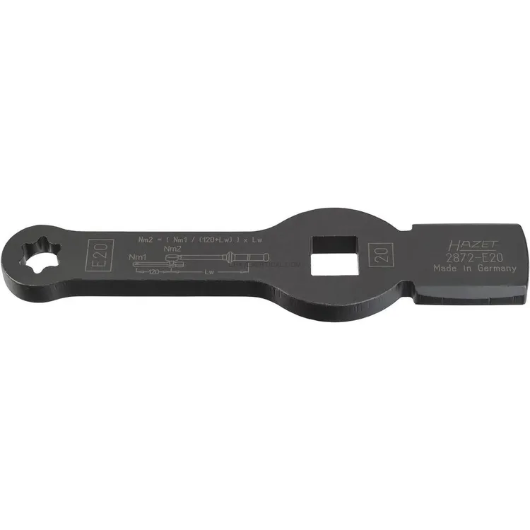 Chave de Bater Torx HAZET E20 3/4″ 216mm