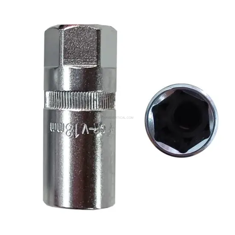 Chave de Caixa para Vela TOOLHUB 1/2 18MM Chave de Caixa para Vela TOOLHUB 1/2 18MM