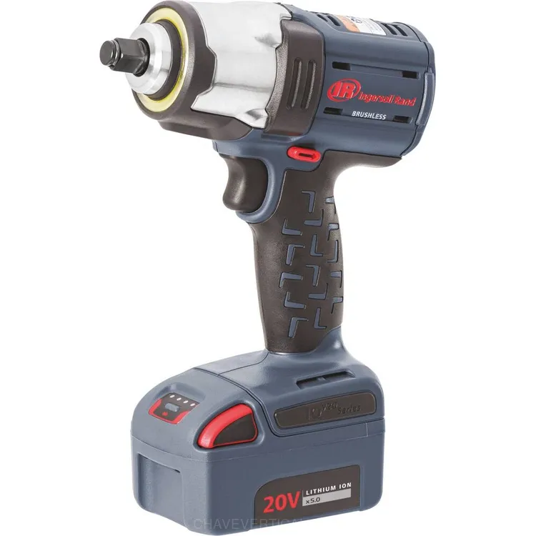 Chave de Impacto a Bateria 1/2 Polegada Brushless 20V 750Nm