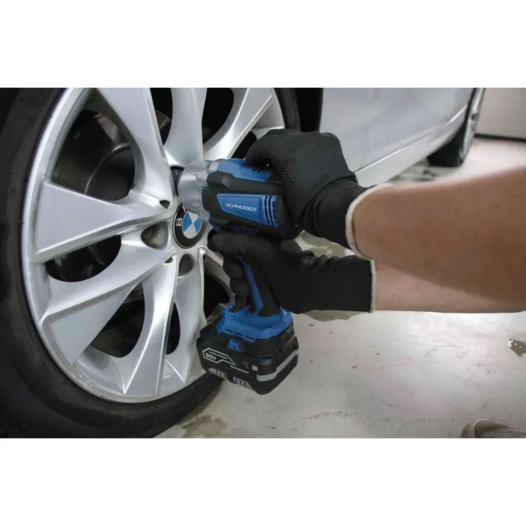 Chave de Impacto Brushless SCHNEIDER 20V 610/800Nm sem Bateria
