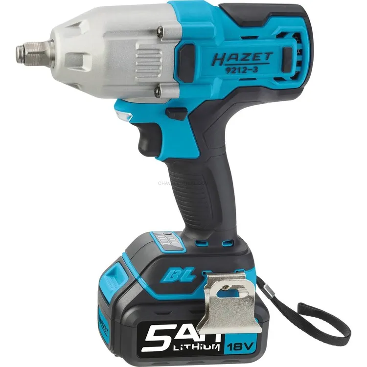 Chave de Impacto HAZET 1/2″ 18V 700Nm 2x5Ah